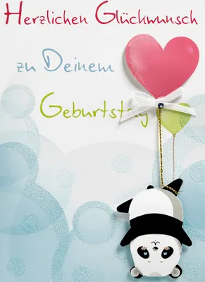 Produktbild von Kindergeburtstag  Glückwunschkarte im Format 115x17cm mit Umschlag