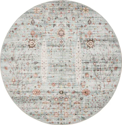 Produktbild von Interiyou Waschbarer Teppich Gent Türkis ø 160 cm rund