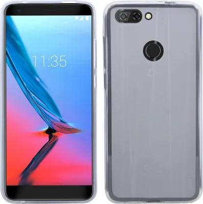 Obrázok produktu pre Silikónový ochranný kryt na mobilný telefón ZTE Blade V9 Transparent