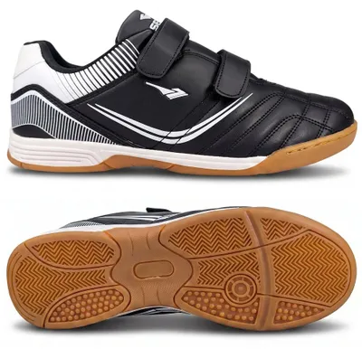 Produktbild von Herren Hallenschuhe Klettverschluss Fußballschuhe Sportschuhe Coras Gr.43