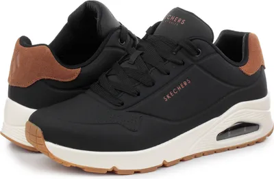 Produktbild von Skechers Uno - Suited On Air 183004-BLK, Sneaker, Herren, Schwarz