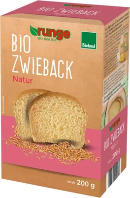 Produktbild von Vollkornzwieback ungesüßt 200g