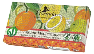 Produktbild von Florinda Pflanzenseife Agrumi Mediterranei 100g