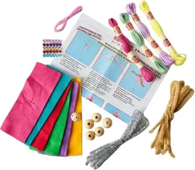 Obrázok produktu pre Buttonbag Bastelset Dúhové priateľstvo – kreatívne hračky pre deti