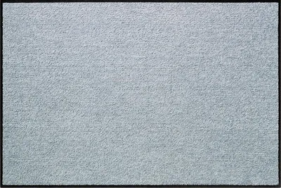 Produktbild von Salonloewe Monochrome UNI SILBERGRAU Fußmatte Wohnmatte in verschiedenen Größen