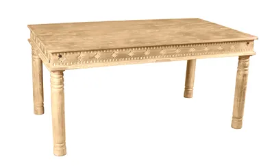 Produktbild von SIT Möbel Esstisch aus Mango-Holz | 140 x 70 cm | natur | B 140 x T 70 x H 76 cm | 13714-01 | Serie LAKADEE