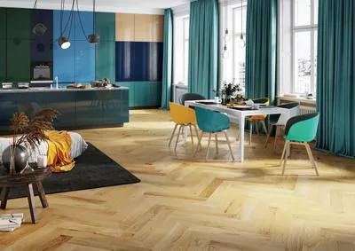 Zdjęcie produktu dla Podłoga drewniana Dąb Caramel Jodła Klasyczna 14 mm, 1WC000062