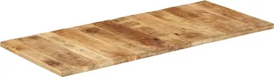 Produktbild von Tischplatte Massivholz Mango 25-27 mm 140x60 cm