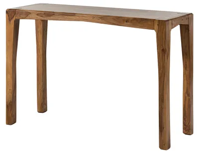 Immagine prodotto di MASSIVMOEBEL24 | ANCONA #103 Tavolo da consolle in legno di sheesham - laccato / marrone 120x42x80