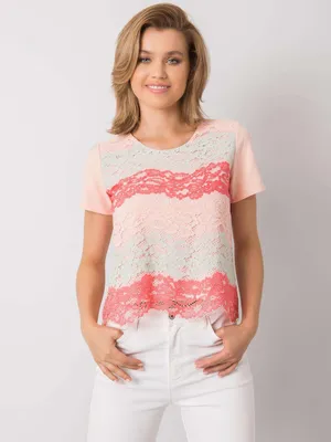 Immagine prodotto di Maglietta Lakerta a maniche corte da donna Zoe coral 38