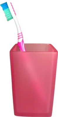 Produktbild von Zahnputzbecher, pink Galassia von Spirella, 2er Set, Maße: 6,2 x 10,7 cm