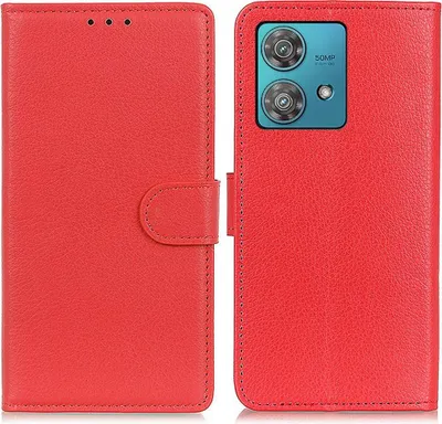 Produktbild von Motorola Edge 40 Neo Hülle - Coverup Klapphülle - Rot
