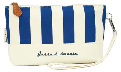 Produktbild von Gassa d'Amante Clutch Alassio mit Schlaufe fürs Handgelenk Blau One Size