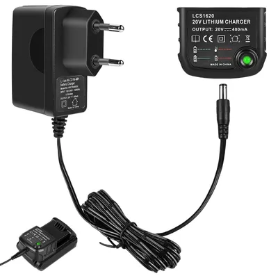 Productafbeelding van lithium-ionlader voor 18V/20V accu's - veilig en betrouwbaar