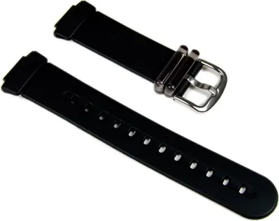 Produktbild von Casio Ersatzband Uhrenarmband Resin Band schwarz BG-1001