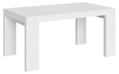 Immagine prodotto di Tavolo Allungabile 160-420x90x77 cm Roxell bianco frassino