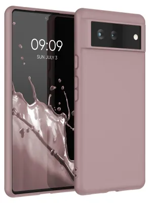 Produktbild von kwmobile Handyhülle für Google Pixel 6 Hülle - TPU Case - Kabelloses Laden - Schutzhülle Cover in Nude Lilac