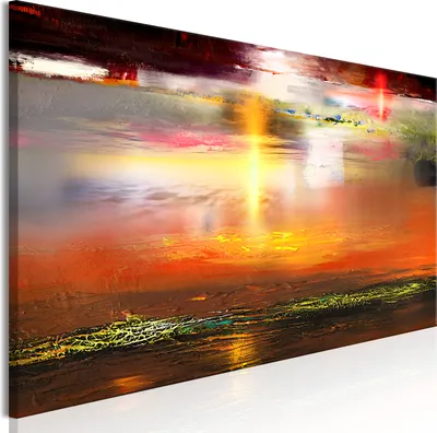 Produktbild von Modernes Wandbild c-A-0220-b-a (150x50 cm) - 1 Teilig Bilder Fotografie auf Leinwand Foto Bild Dekoration Wand Bilder Kunstdruck ABSTRAKT