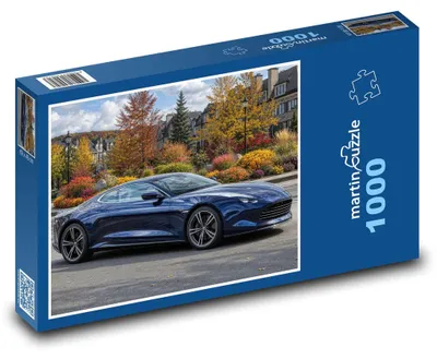 Obrázek produktu pro Puzzle 1000 Sportovní auto na kruháči - martinpuzzle