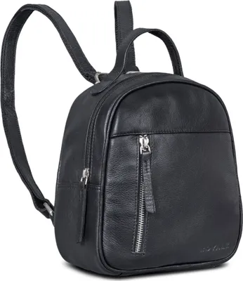 Produktbild von ROYALZ "Olympia" Kleiner Lederrucksack Damen Echtleder - Eleganter Mini Rucksack perfekt als Tagesrucksack Rucksackhandtasche Cityrucksack im Vintage Look