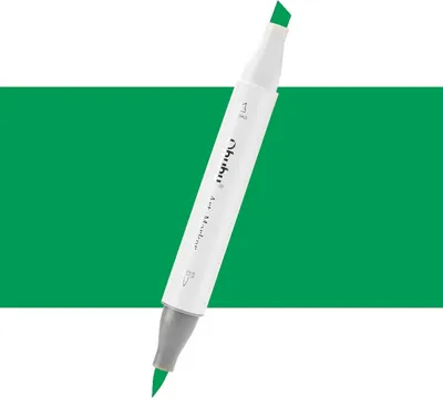 Zdjęcie produktu dla Dwustronny pędzel i dłuto OHUHU, G470 Pine Tree Green