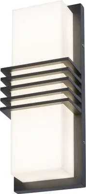 Obrázok produktu pre Rabalux Antracitové fasádne LED svietidlo Rodez 12W IP44 8940