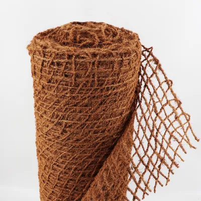 Immagine prodotto di stuoia per argini da 30 m in cocco Fodera per laghetti da 1 m di larghezza Stuoia in cocco 450g
