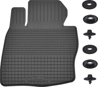 Immagine prodotto di Tappetino conducente gomma vasca per Honda Jazz IV 2015- hatchback con clip