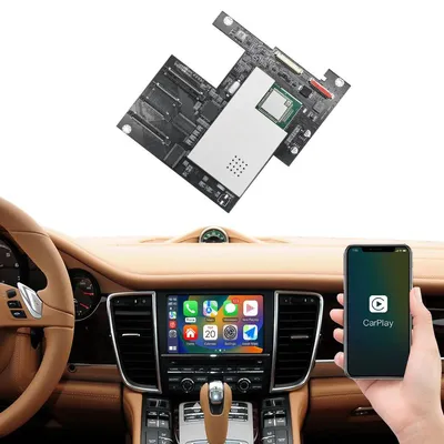 Produktbild von AUTOABC CarPlay Android Auto Interface Porsche PCM 4.0 – 911 991.2/Macan/718 982/Panamera 971/Cayenne 9YA – Oem Look, Plug & Play