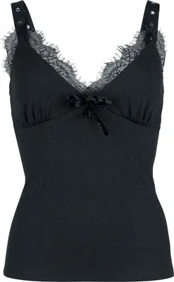 Produktbild von Jawbreaker Top Damen Sleeveless Top schwarz XL