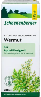 Immagine prodotto di Schoenenberger Assenzio puro succo naturale di pianta medicinale, soluzione da 200 ml
