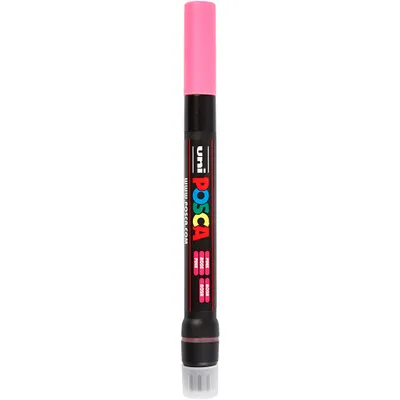 Produktbild von Posca Brush-Filzstift rosa - Pinselstift für Kinder und Kreative