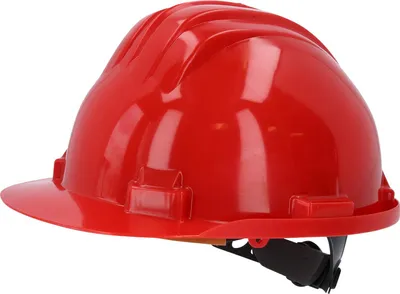 Obrázok produktu pre KS TOOLS Ochranná prilba s odnímateľnou čelenkou červená - 117.0022