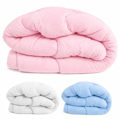 Produktbild von Textom POLAR Bettdecke 140x200 cm antiallergisch warm weich Mikrofaser rosa