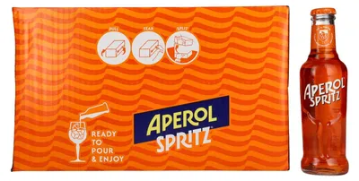 Image de Aperol Spritz 9% Vol. 24x0,2l