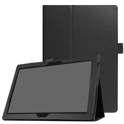 Produktbild von Hülle für Lenovo Tab M10/P10 TB-X605F/TB-X705F (2018) 10.1 Zoll Smart Cover Etui mit Stand Funktion Schwarz