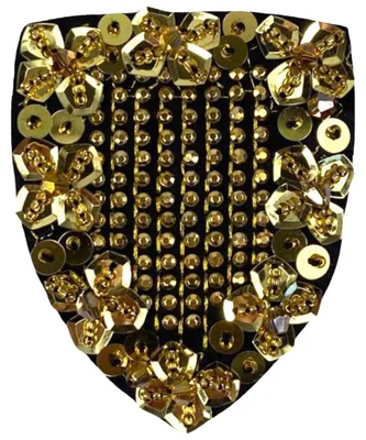 Produktbild von Paillette-Emblem Glamour-Modeteil zum Aufnähen