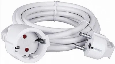 Productafbeelding van Verlengkabel Schuko 10 meter met kinderbeveiliging - Binnenshuis IP20