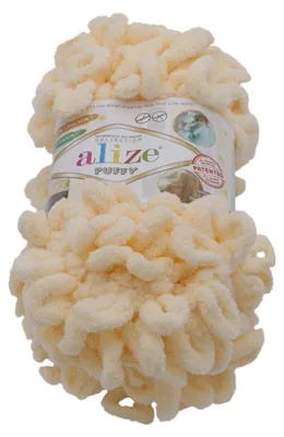 Zdjęcie produktu dla Przędza PUFFY - 100 g / 9 m - Beżowa