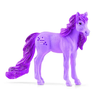 Zdjęcie produktu dla schleich BAYALA Collecting unicorn Blueberry Cupcake, 5 lat(a), Fioletowy