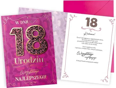 Produktbild von Geburtstagspass 18 – Kukartka