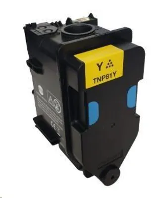 Produktbild von KONICA/MINOLTA Toner yellow TNP-81Y Bizhub C4000i/C3300i