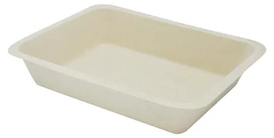 Produktbild von Schilfrohr-Verschlussbehälter 22,8 x 17,9 x 5 cm 50 Stück.