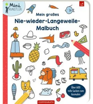 Immagine prodotto di Il mio grande libro da colorare "Mai più noia"