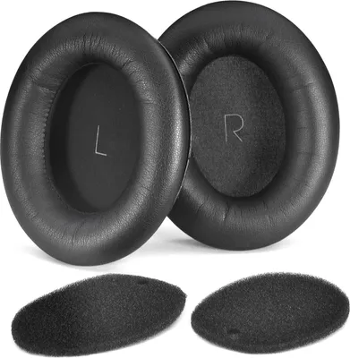 Productafbeelding van INF Vervangende oorkussens compatibel met JBL TOUR ONE / TOUR ONE M2 hoofdtelefoons (2-pack) – premium proteinleer en memoryfoam