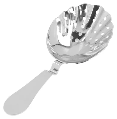 Julep-Sieb Cocktailsieb aus Edelstahl, silber, 1 Stück