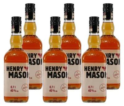 Produktbild von Boente Henry Mason Whiskylikör (6 x 0,7L)