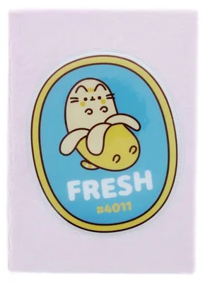 Obrázok produktu pre Pluszowy notes Pusheen A5 w linię