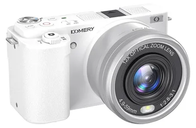 Produktbild von INF 12X optischer Zoom spiegellose Kamera 72MP 5K Video PC+ABS für Reisen