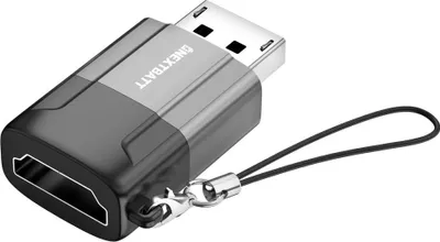 Obrázok produktu pre Adaptér NEXTBATT DisplayPort na HDMI samica, 4K@30Hz - čierny
